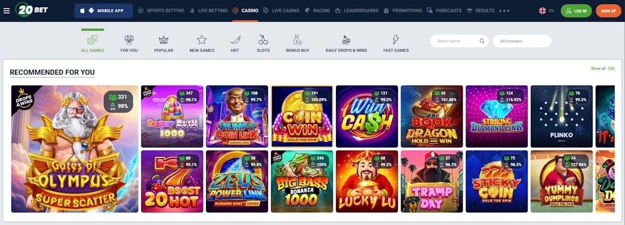 20Bet Casino